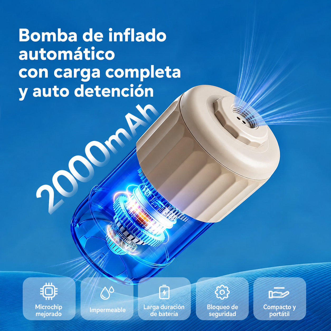 Tienda de camping inflable automática - 3