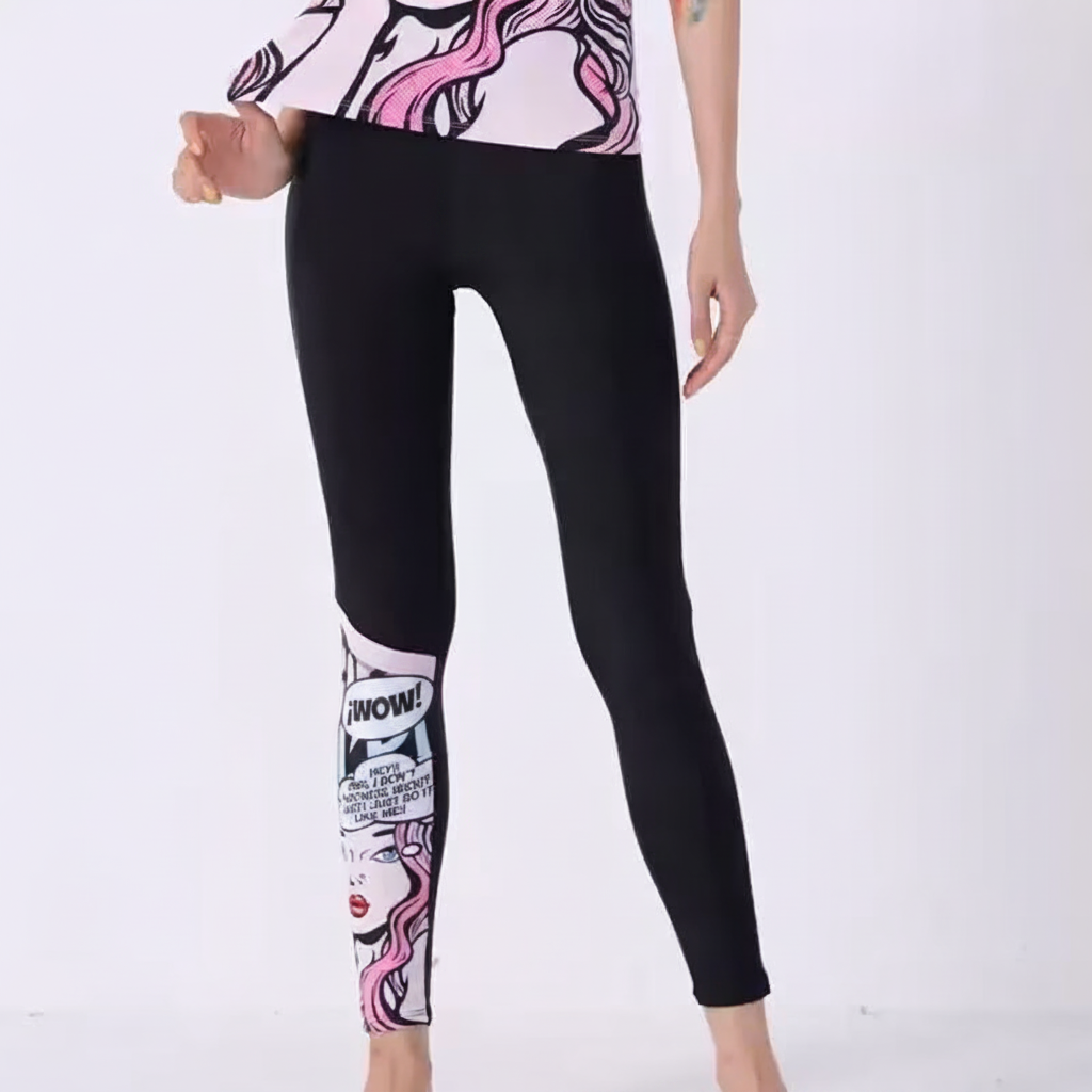 Traje de baño manga larga estampado protección solar - 8