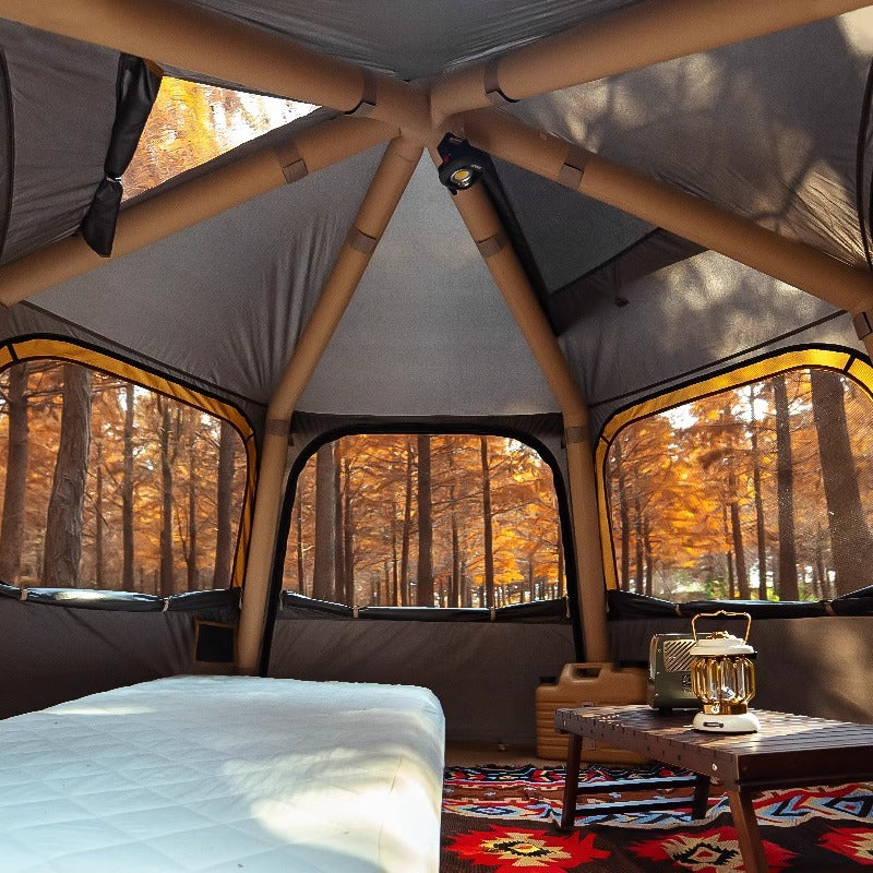 Carpa Hexagonal Inflable Automática 3-5 Personas - 2