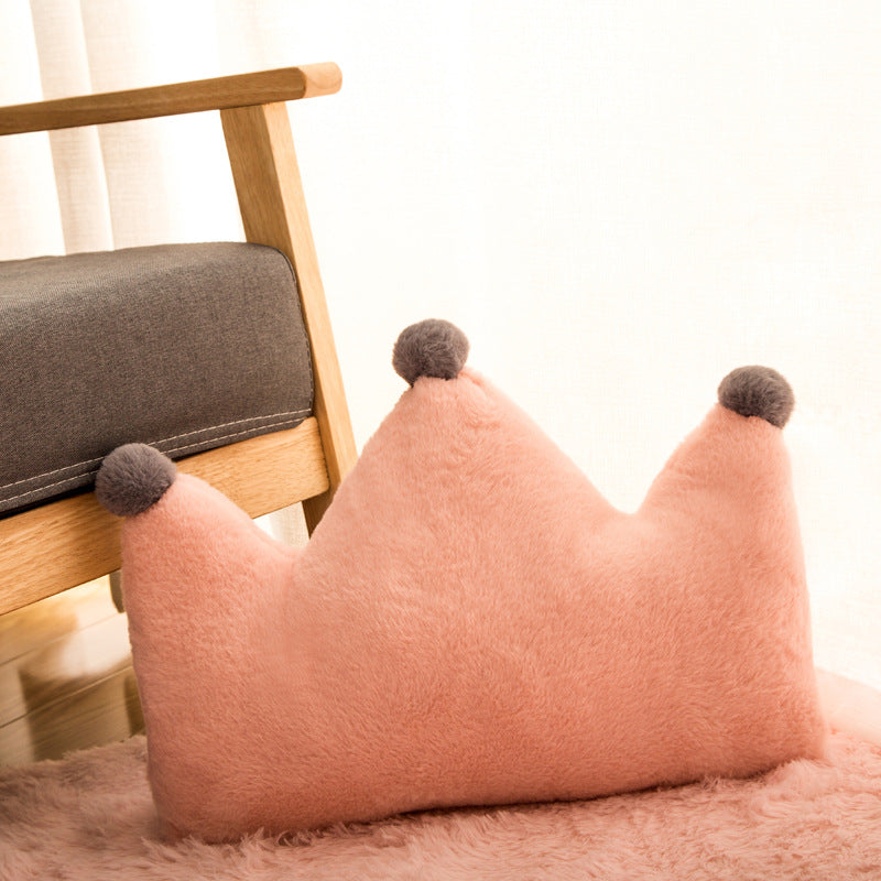 Cojín Decorativo de Peluche Estrellas y Lunas para Sofá