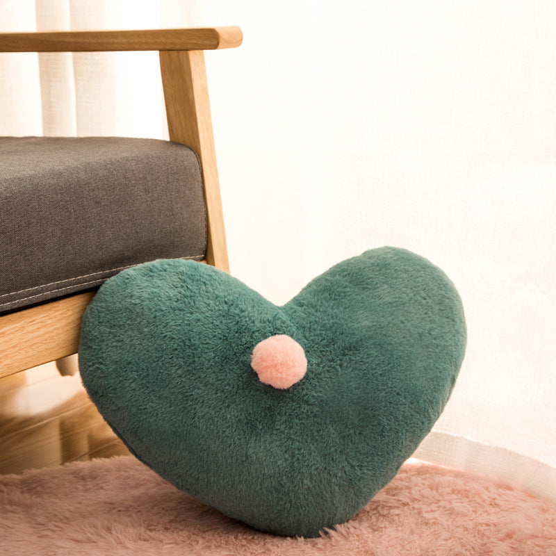 Cojín Decorativo de Peluche Estrellas y Lunas para Sofá