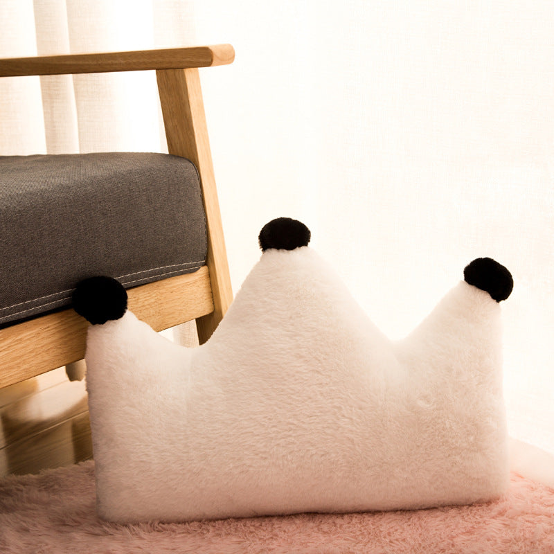 Cojín Decorativo de Peluche Estrellas y Lunas para Sofá