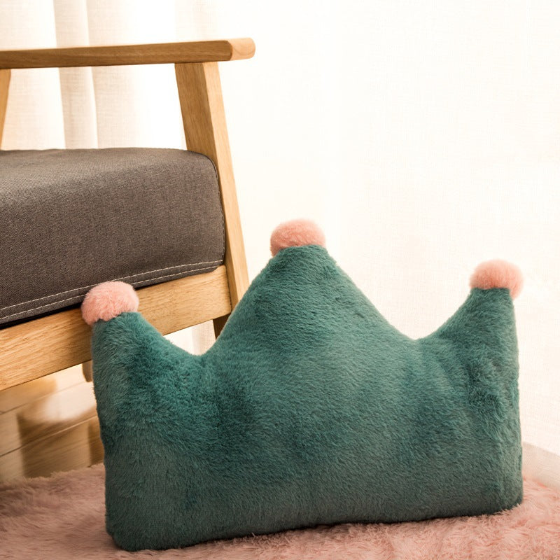 Cojín Decorativo de Peluche Estrellas y Lunas para Sofá