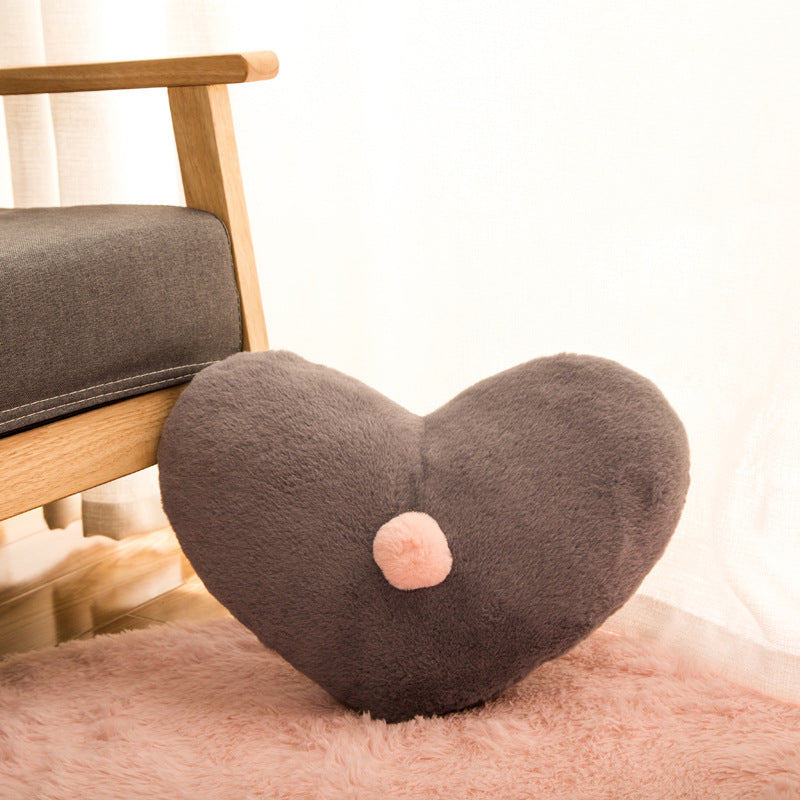 Cojín Decorativo de Peluche Estrellas y Lunas para Sofá