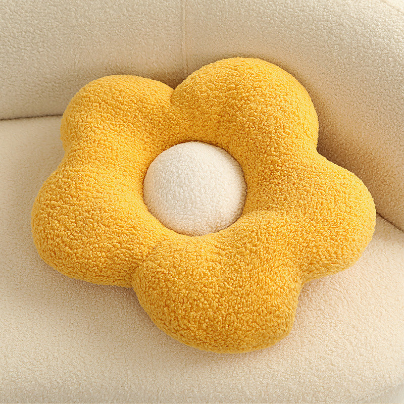 Cojín decorativo de peluche teddy para sofá - 7