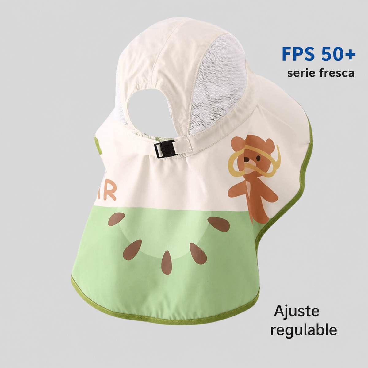 Gorra Solar con Ventilador para Niños - 4