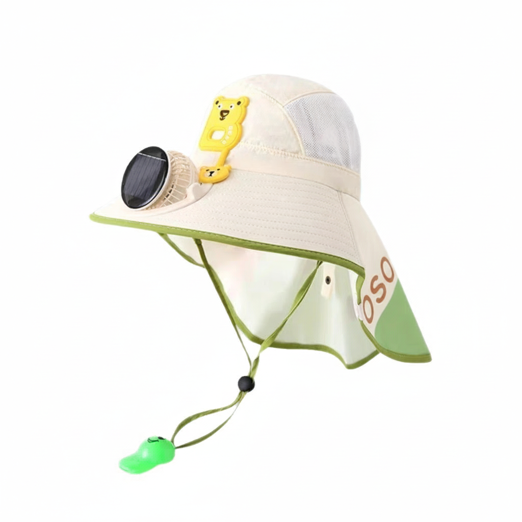 Gorra Solar con Ventilador para Niños - 5