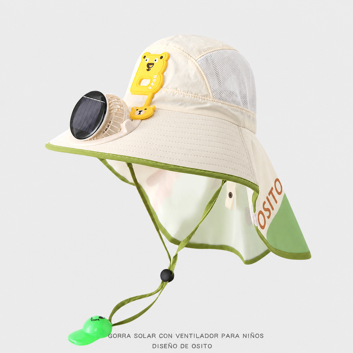 Gorra Solar con Ventilador para Niños - 6