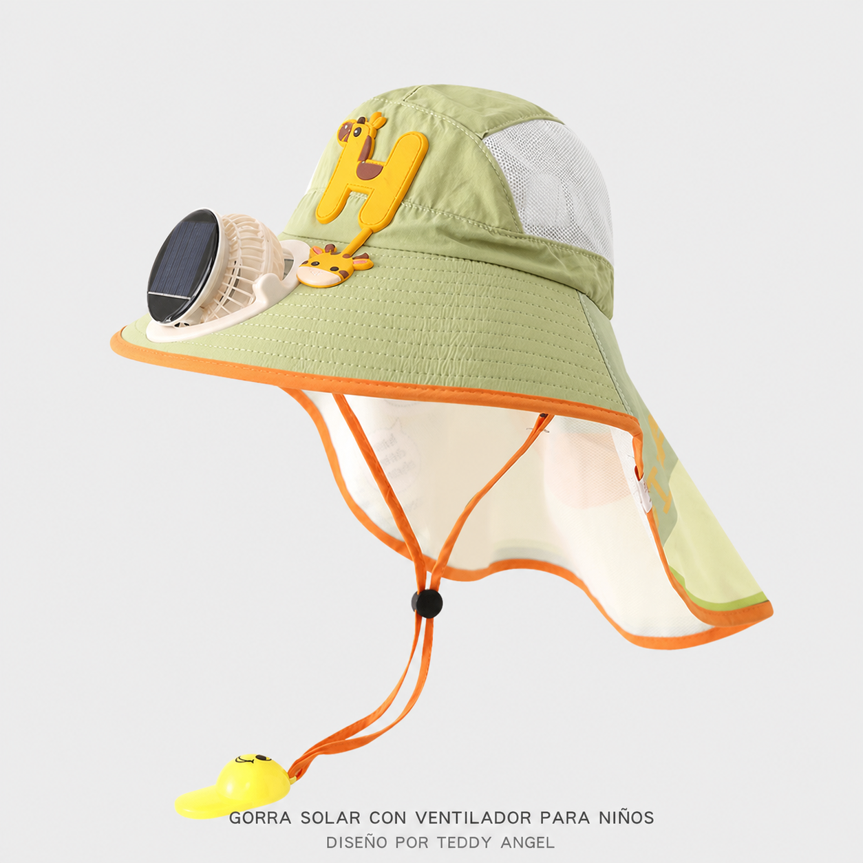 Gorra Solar con Ventilador para Niños - 7