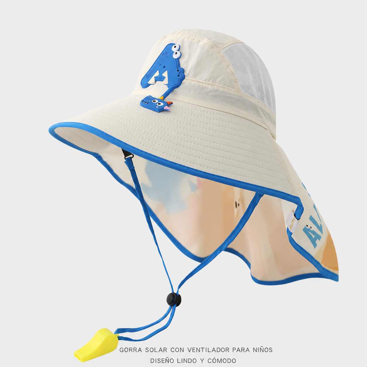 Gorra Solar con Ventilador para Niños - 8