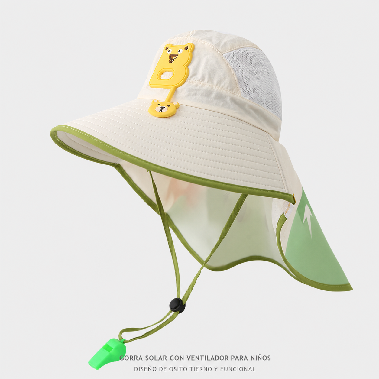Gorra Solar con Ventilador para Niños - 9