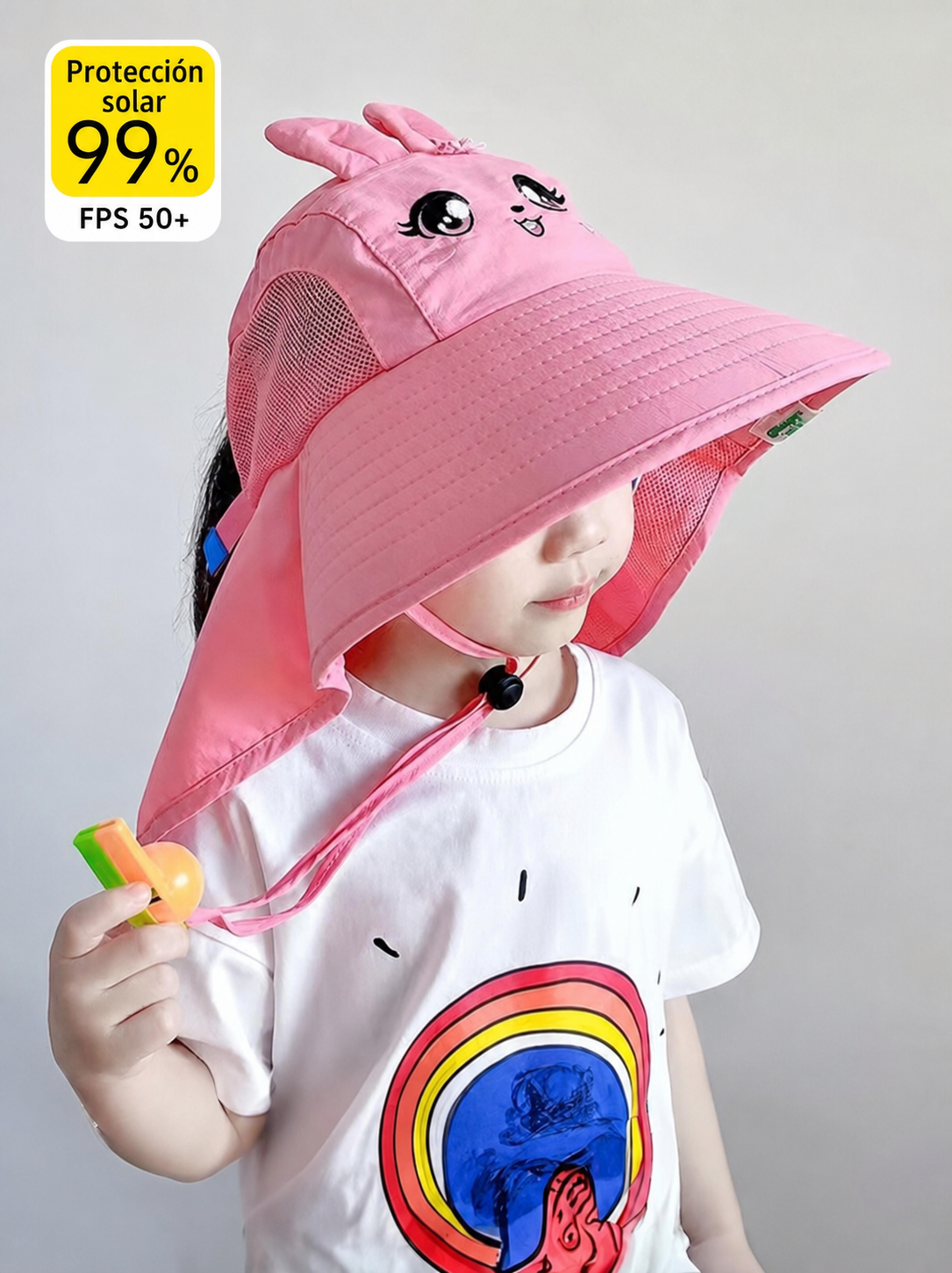 Gorra Solar con Ventilador para Niños