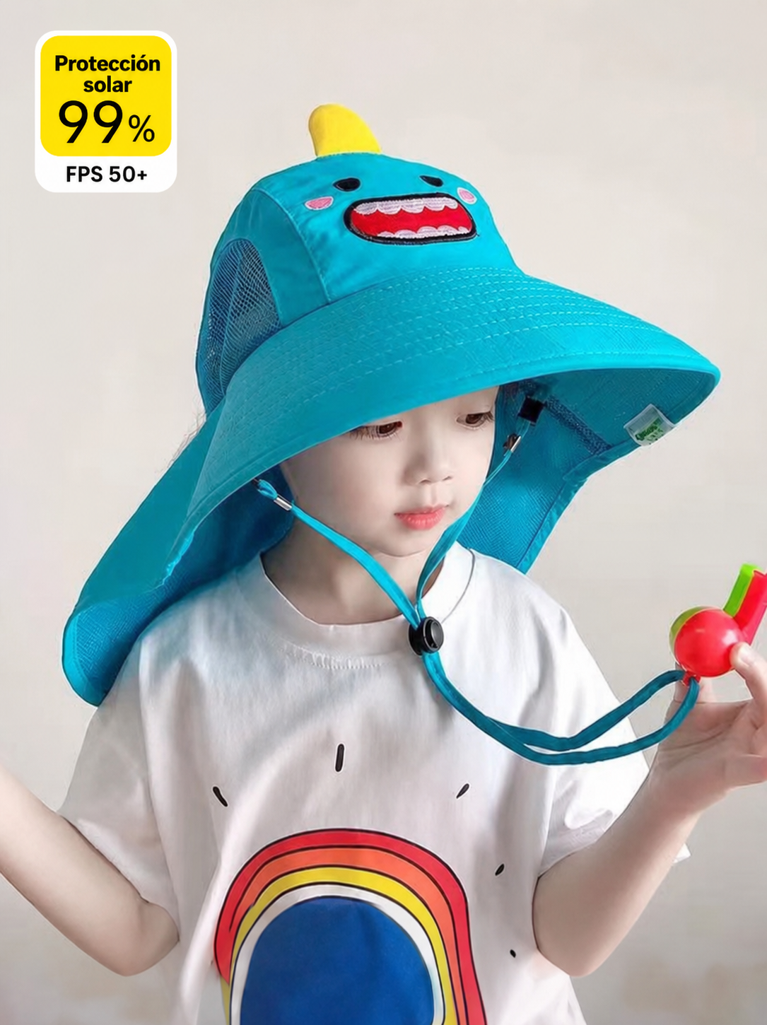 Gorra Solar con Ventilador para Niños