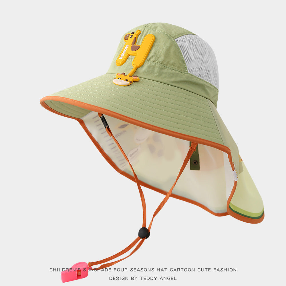 Gorra Solar con Ventilador para Niños