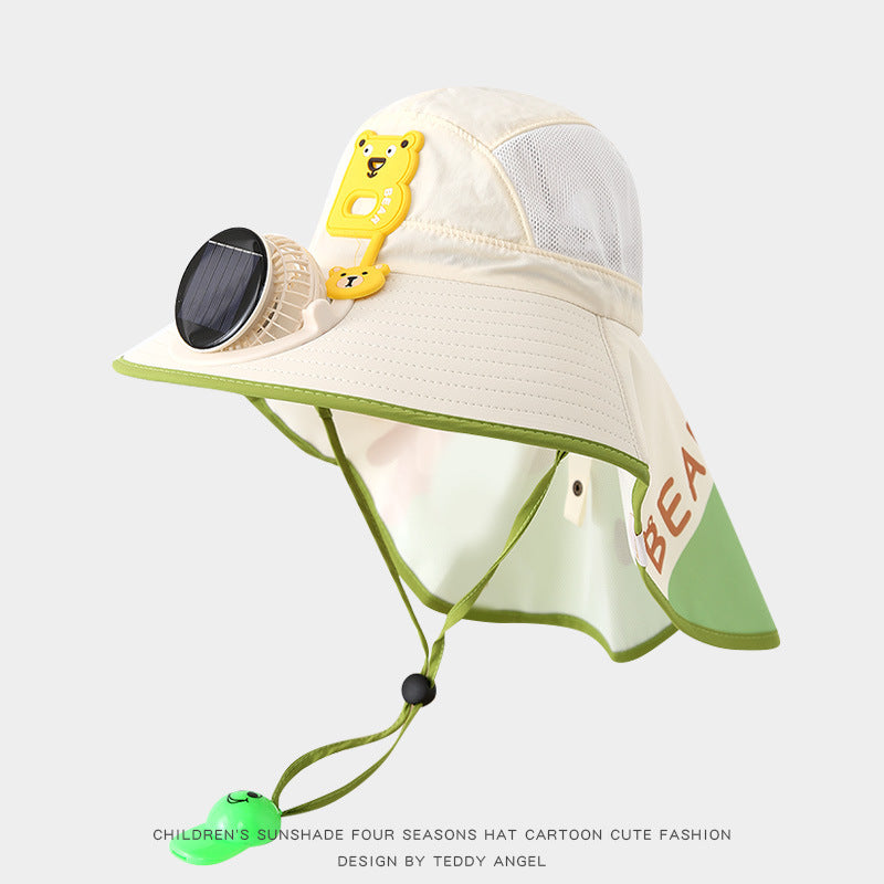 Gorra Solar con Ventilador para Niños
