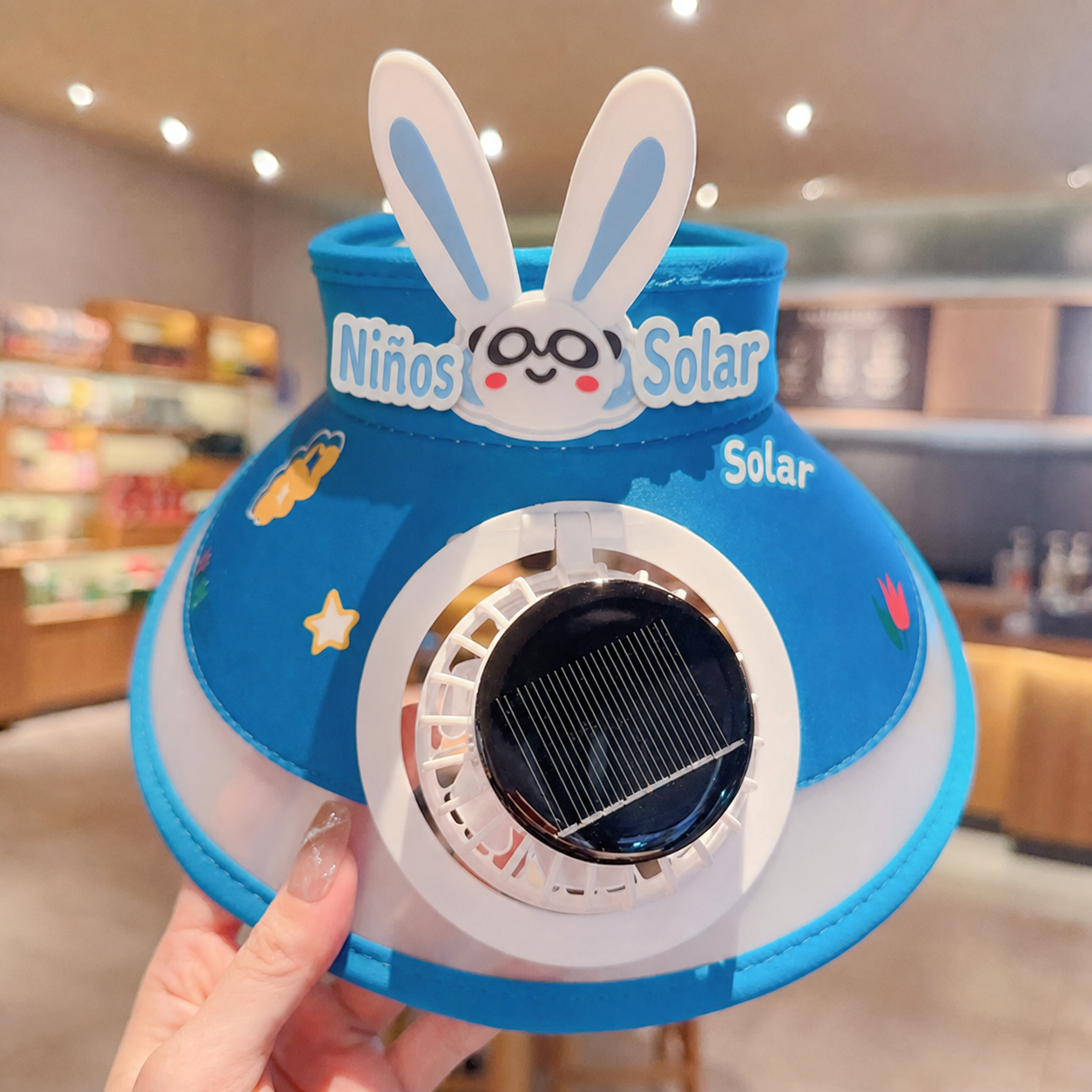 Gorra Solar con Ventilador para Niños
