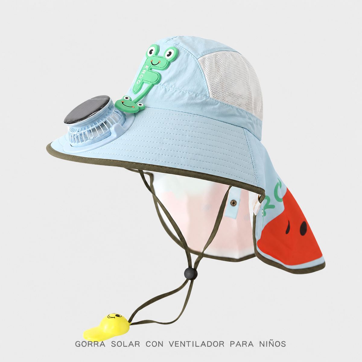 Gorra Solar con Ventilador para Niños