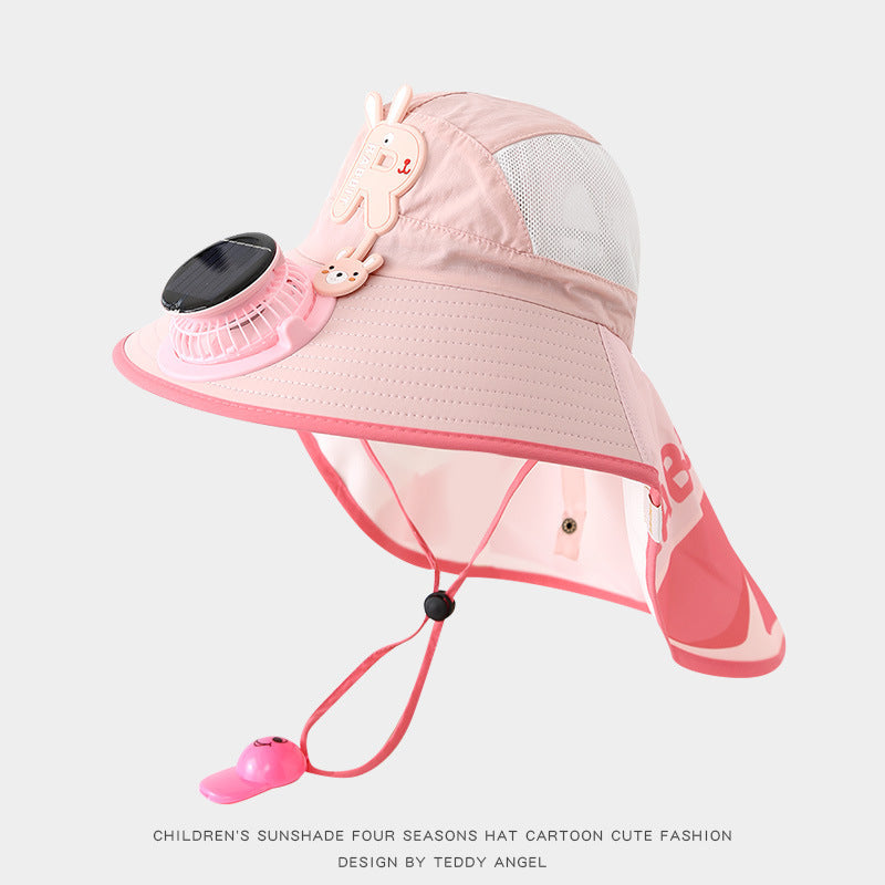 Gorra Solar con Ventilador para Niños