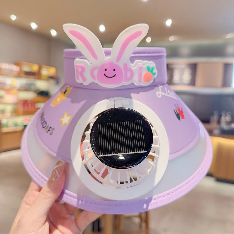 Gorra Solar con Ventilador para Niños