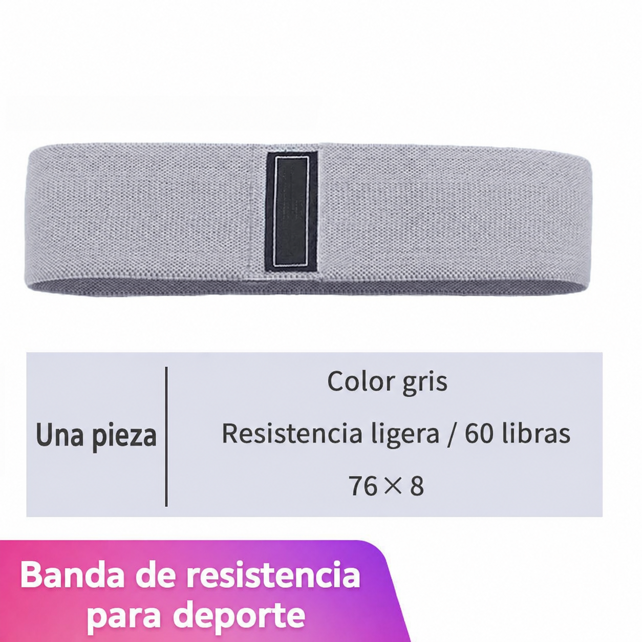 Banda de resistencia para deporte