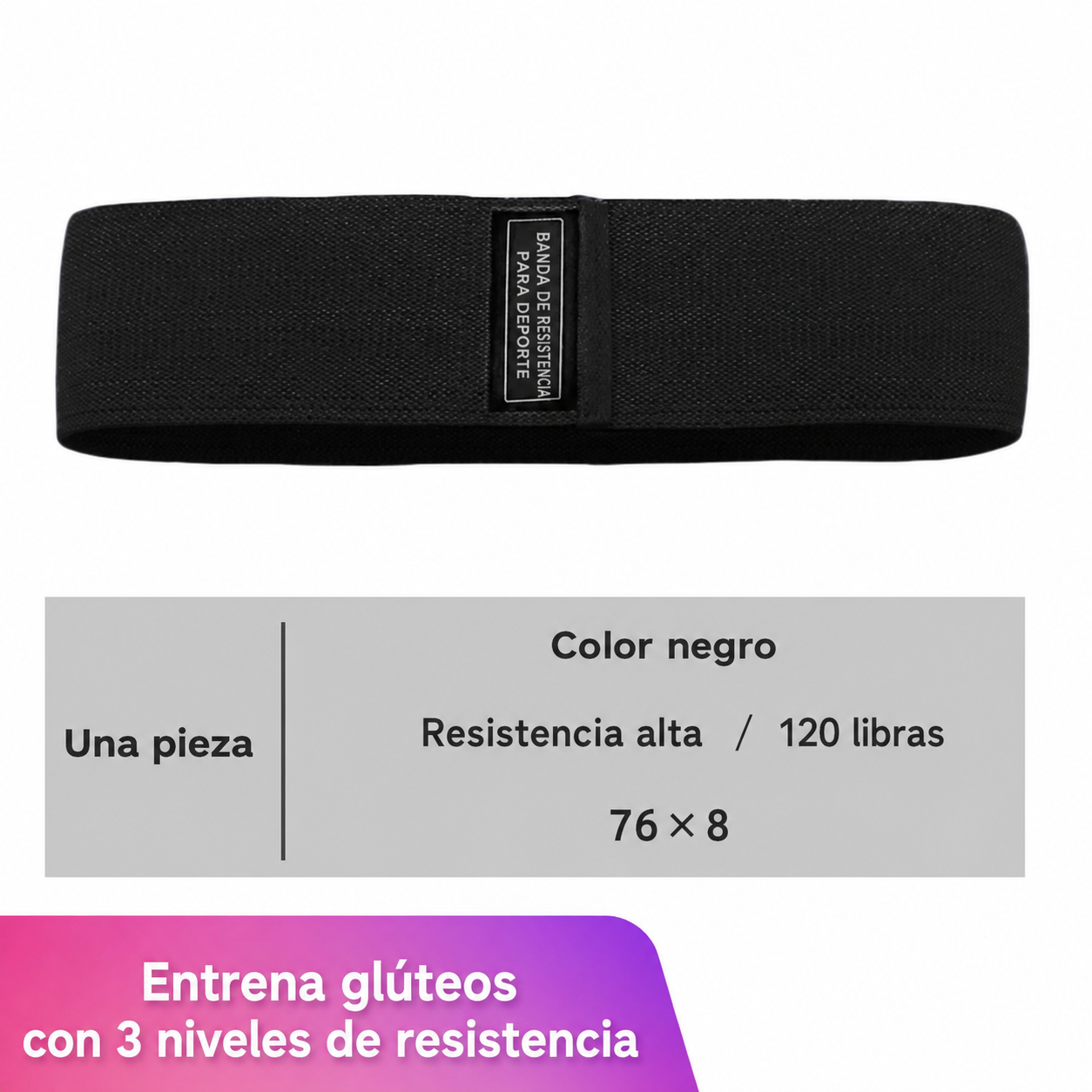 Banda de resistencia para deporte