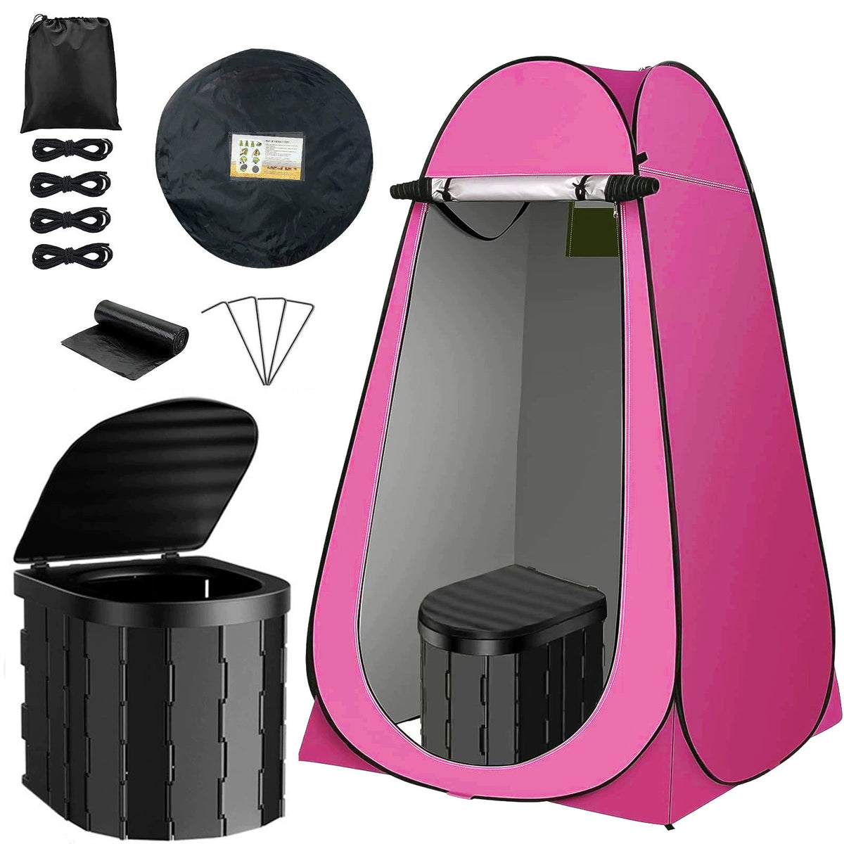 Carpa Portátil de Ducha y Baño para Camping