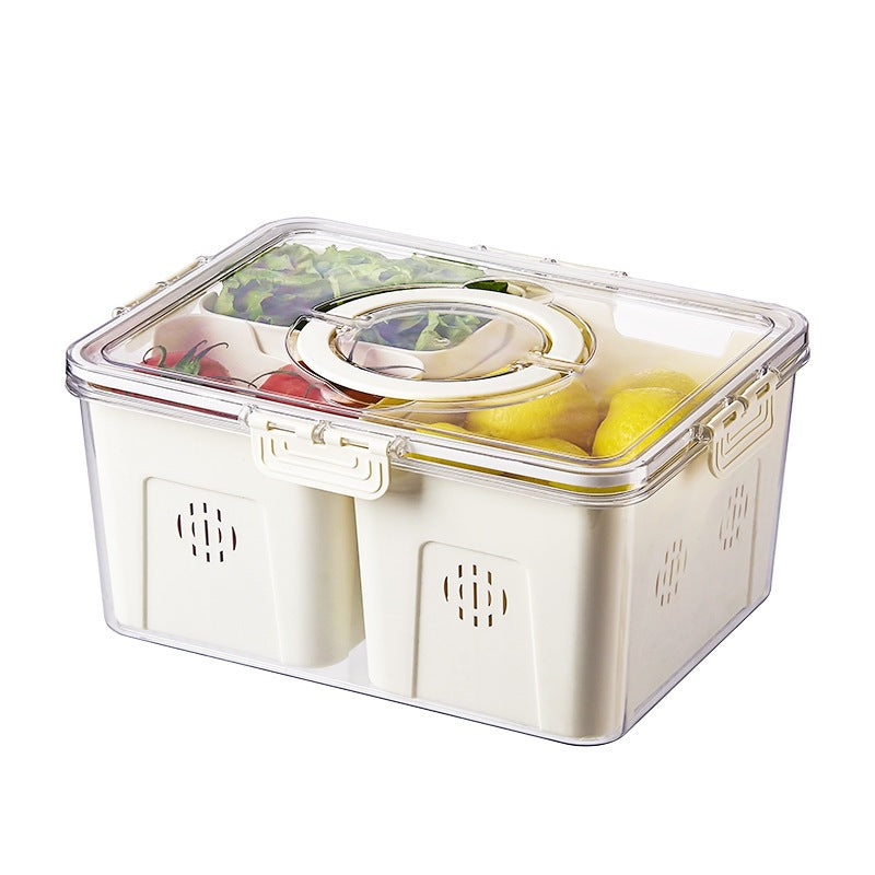 Caja organizadora para refrigerador con tapa hermética - 4