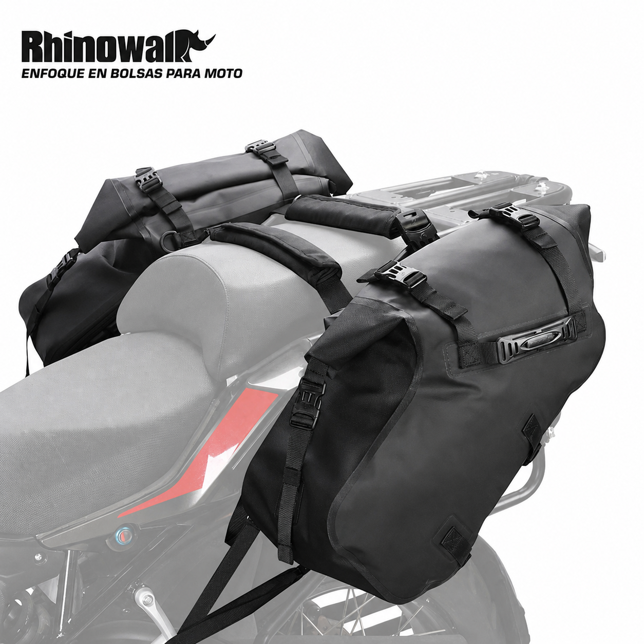 Bolsa Lateral Impermeable Rhinowalk para Moto MT1428 - 1