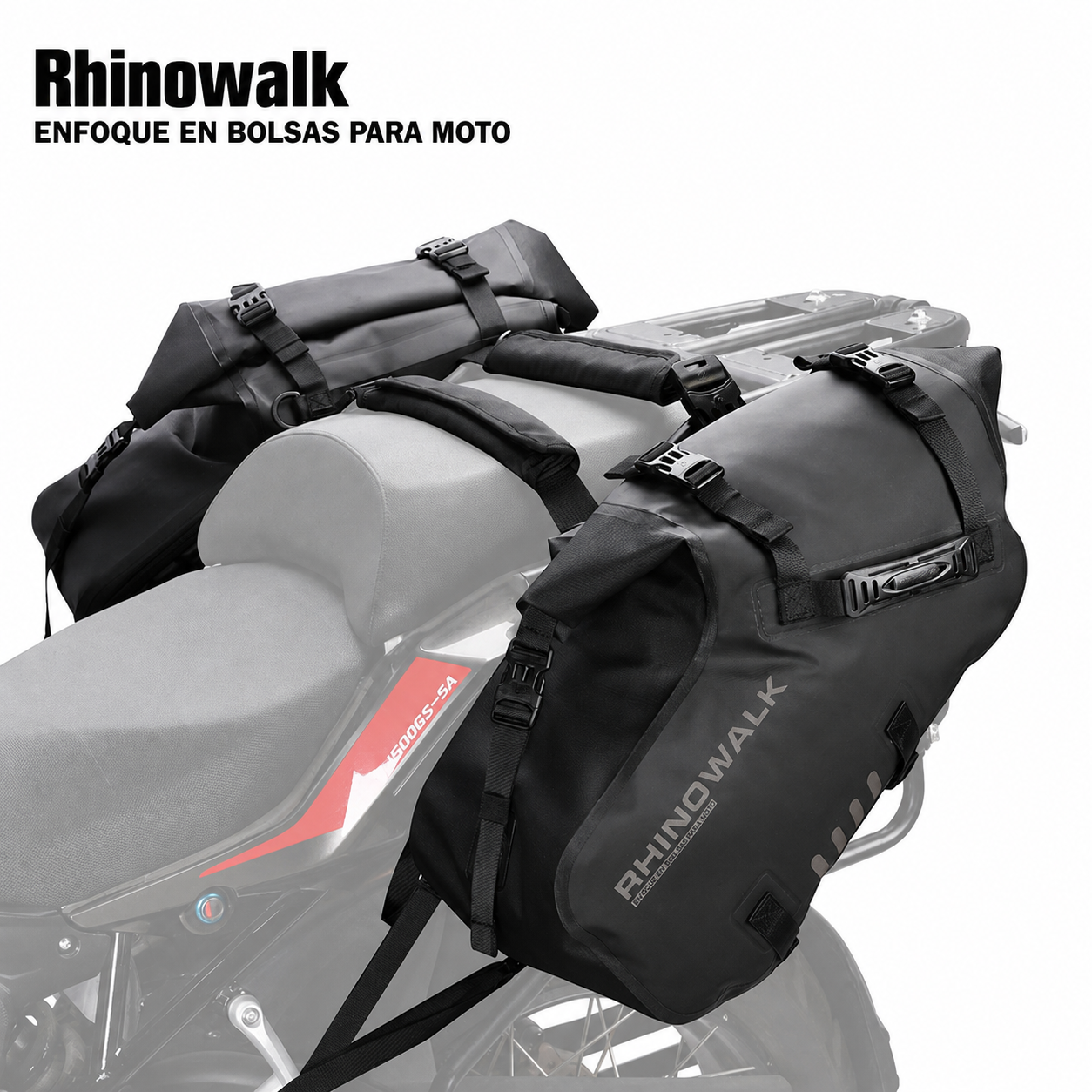 Bolsa Lateral Impermeable Rhinowalk para Moto MT1428 - 2