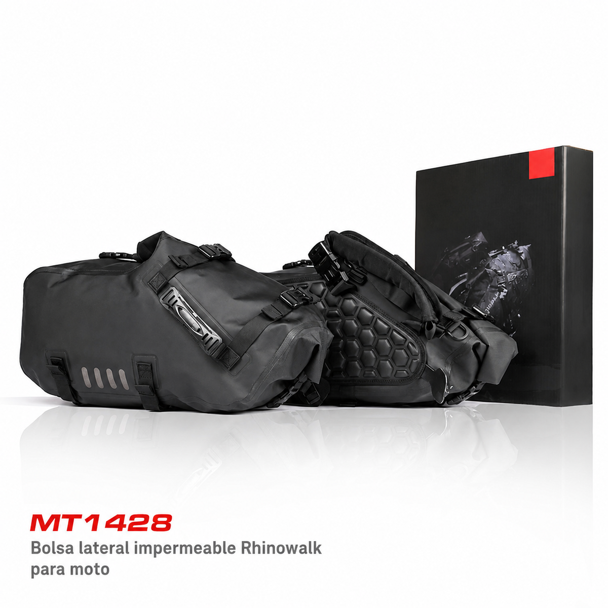 Bolsa Lateral Impermeable Rhinowalk para Moto MT1428 - 4