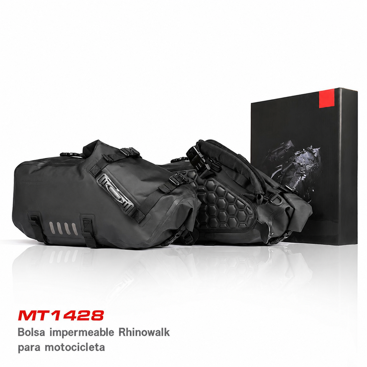 Bolsa Lateral Impermeable Rhinowalk para Moto MT1428 - 3