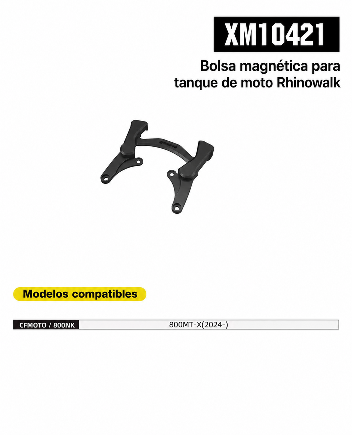 Bolsa magnética para tanque de moto Rhinowalk