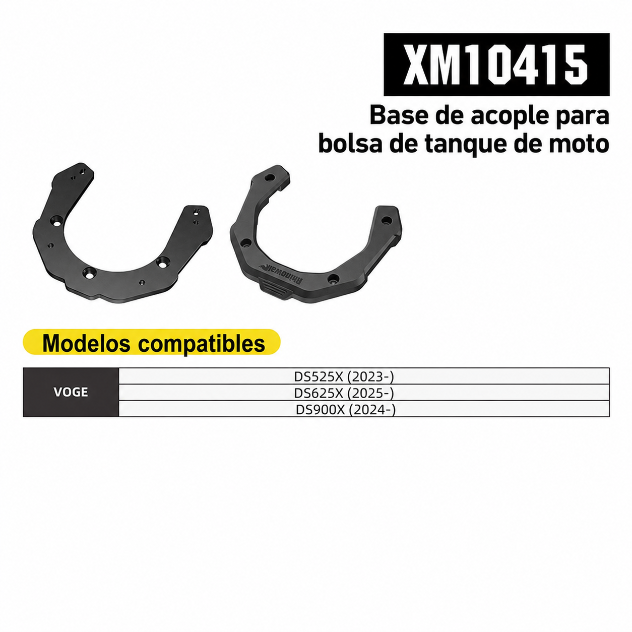 Bolsa magnética para tanque de moto Rhinowalk