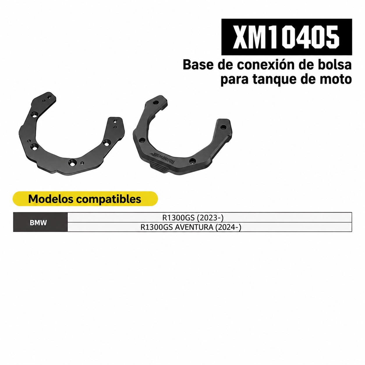 Bolsa magnética para tanque de moto Rhinowalk