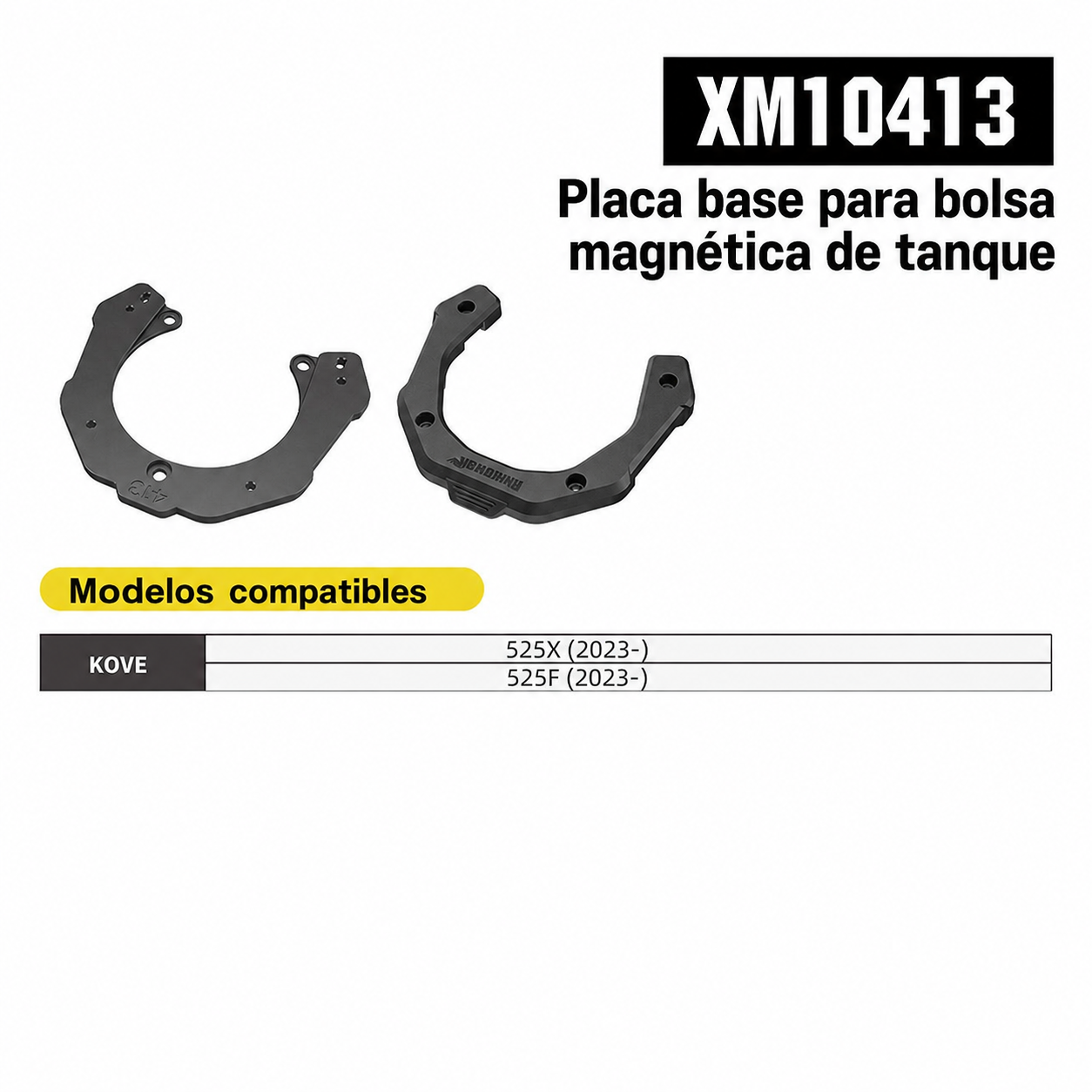 Bolsa magnética para tanque de moto Rhinowalk