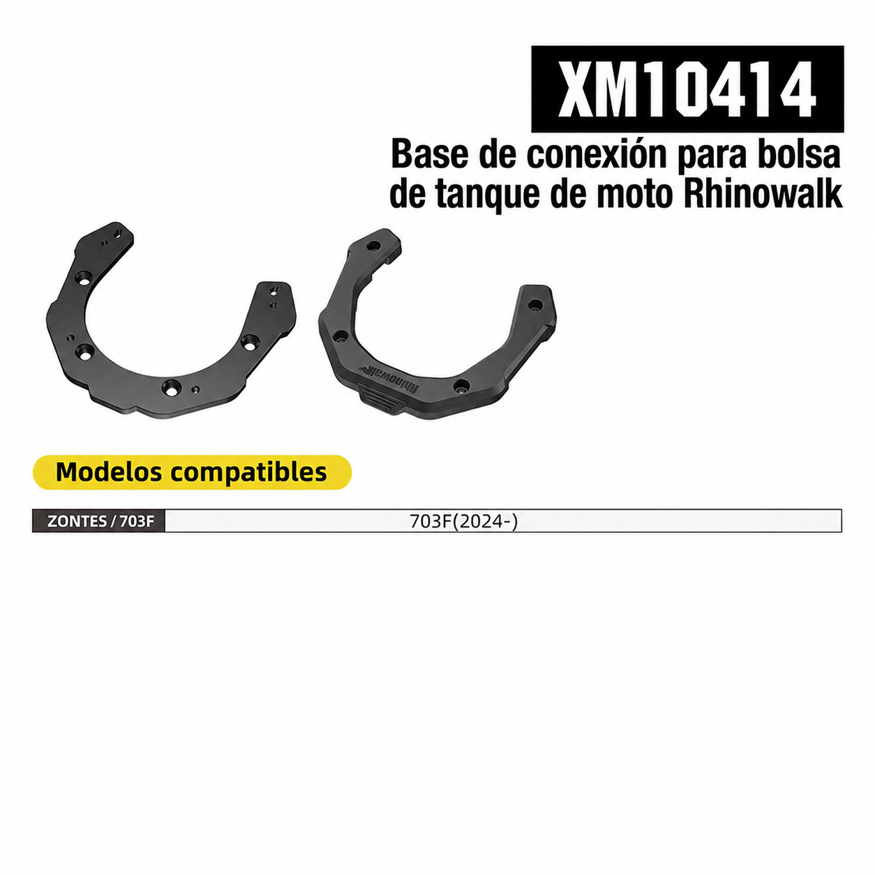 Bolsa magnética para tanque de moto Rhinowalk