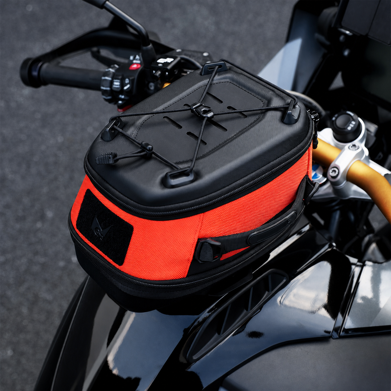Bolsa magnética para tanque de moto Rhinowalk