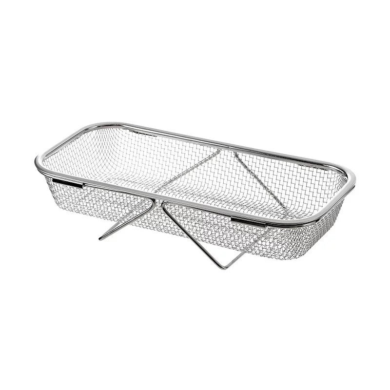 Escurridor de acero inoxidable extensible para cocina - 4