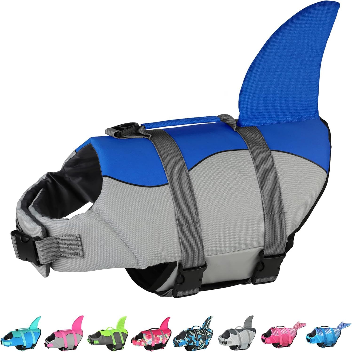 Chaleco Salvavidas para Perro Diseño Tiburón - 2