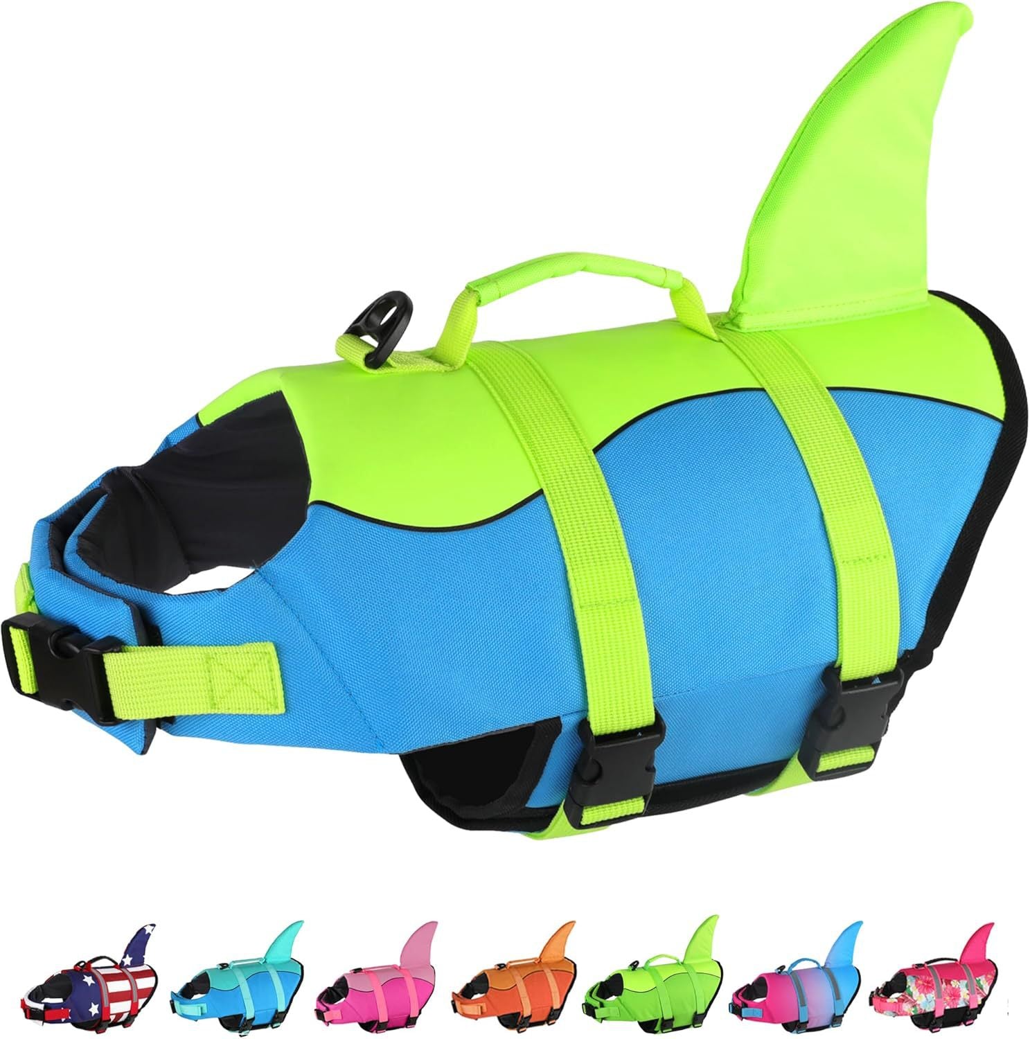 Chaleco Salvavidas para Perro Diseño Tiburón - 3