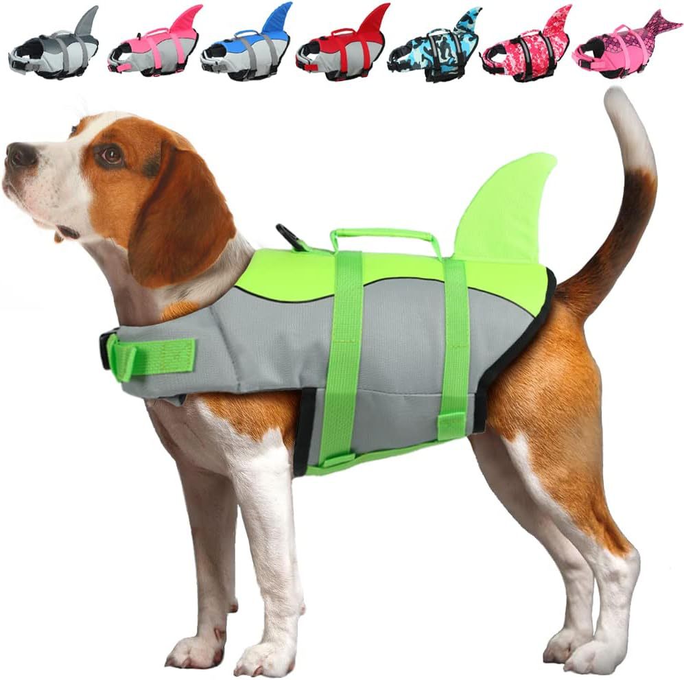 Chaleco Salvavidas para Perro Diseño Tiburón - 7