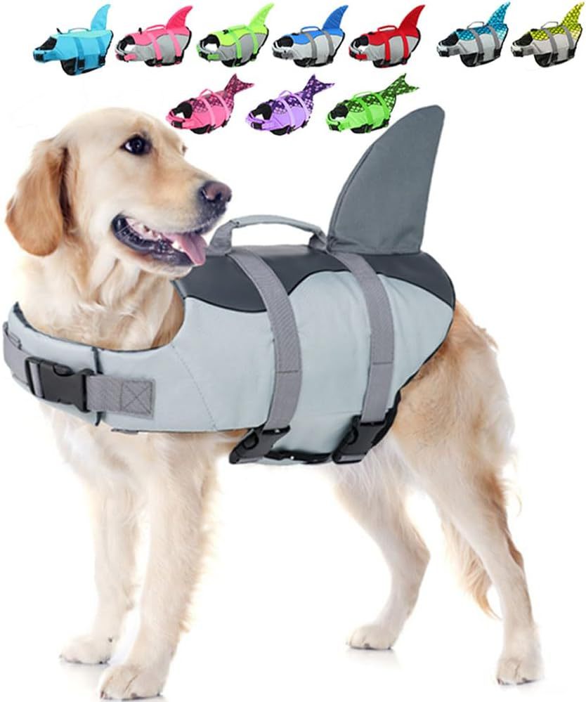 Chaleco Salvavidas para Perro Diseño Tiburón - 9