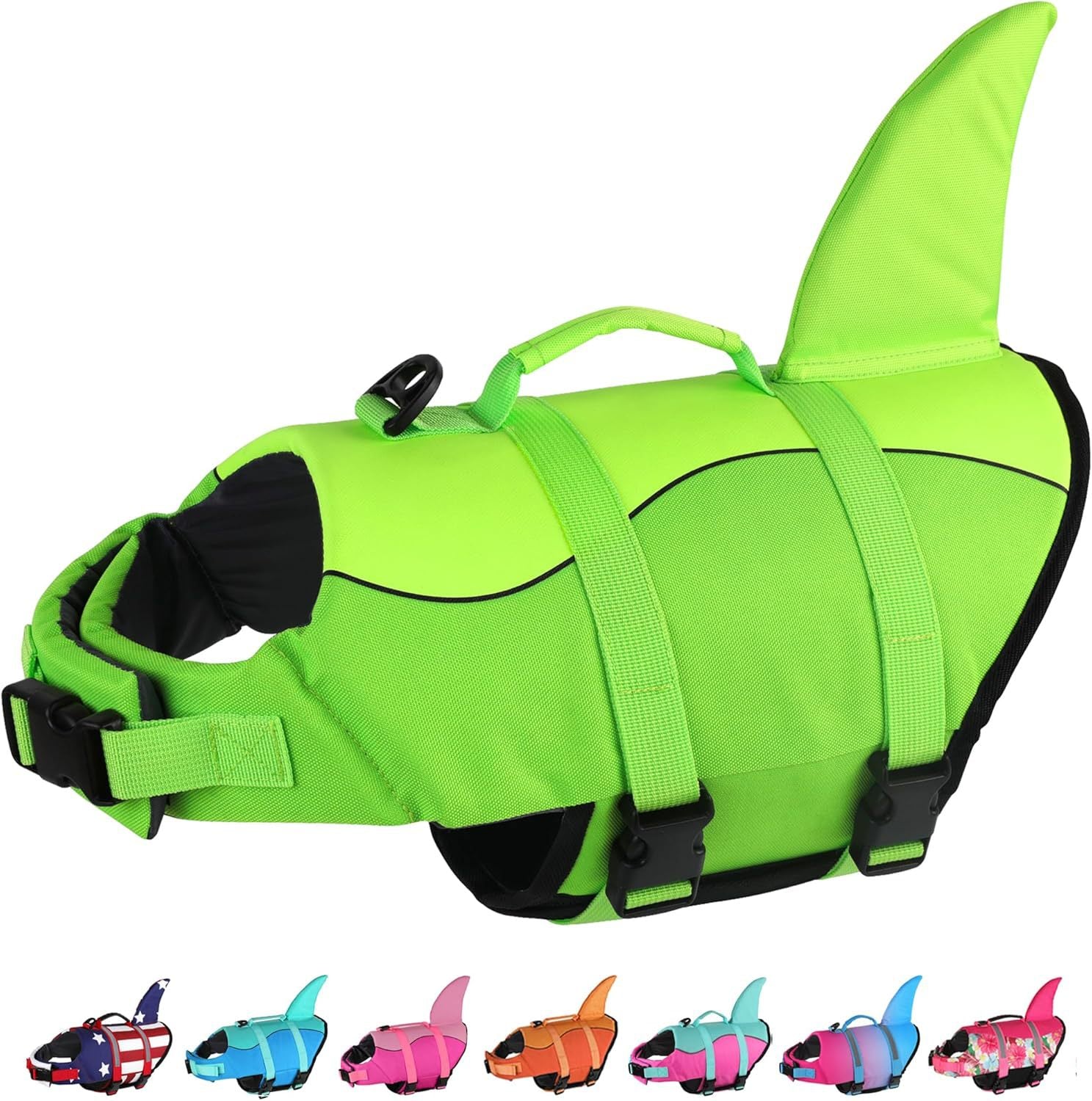 Chaleco Salvavidas para Perro Diseño Tiburón