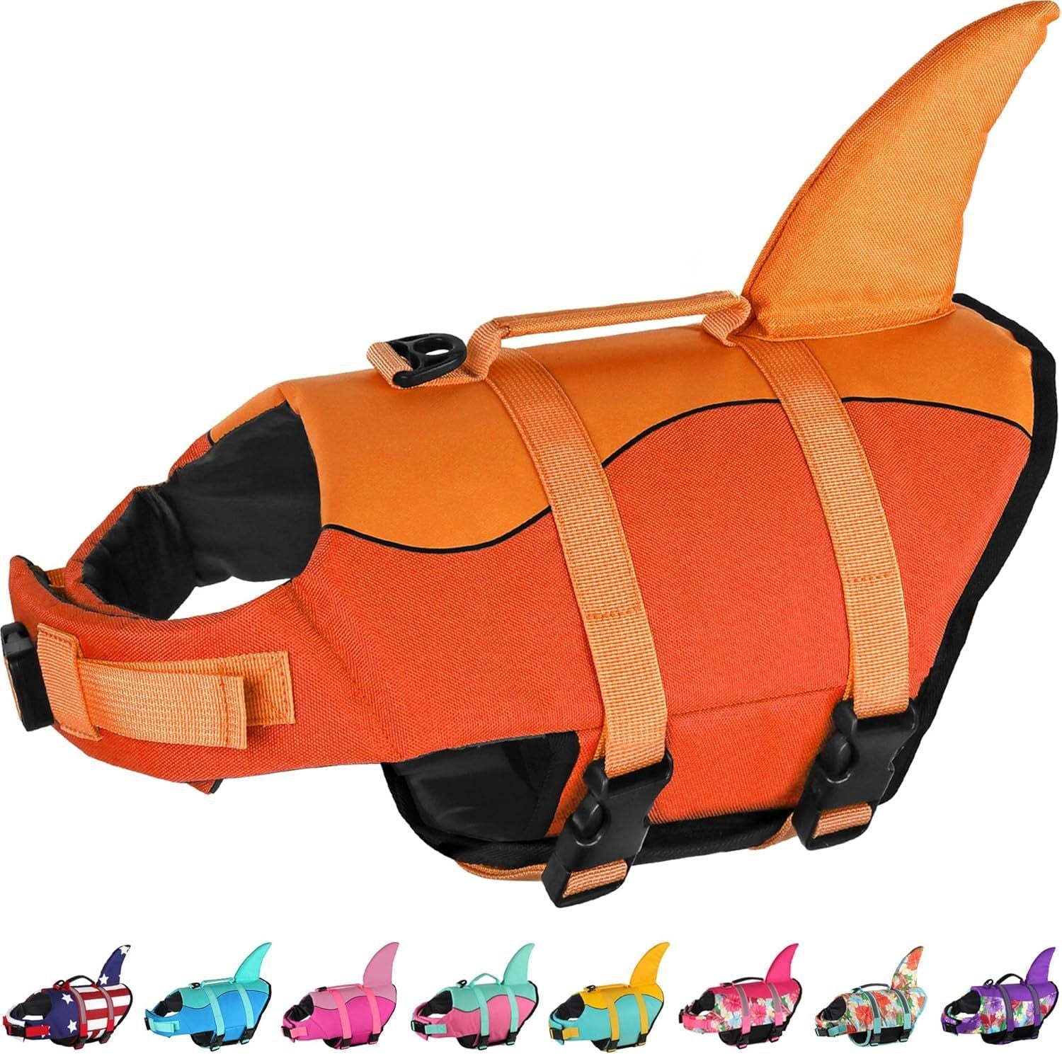 Chaleco Salvavidas para Perro Diseño Tiburón