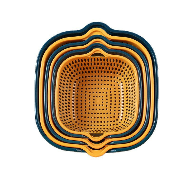 Colador Escurridor de Cocina Set Multiusos Plástico - 5