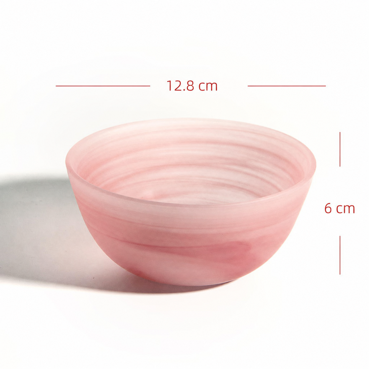 Frutero de vidrio ondulado diseño minimalista moderno - 12