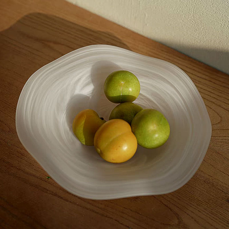 Frutero de vidrio ondulado diseño minimalista moderno - 9