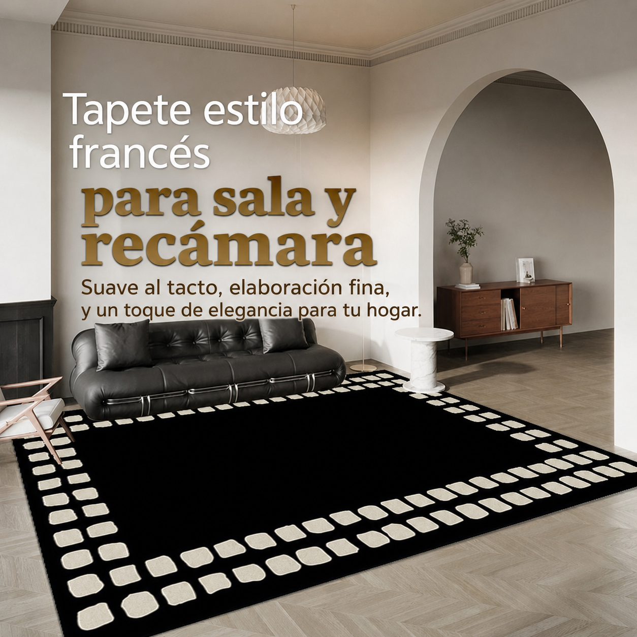Tapete Estilo Francés para Sala y Recámara - 11