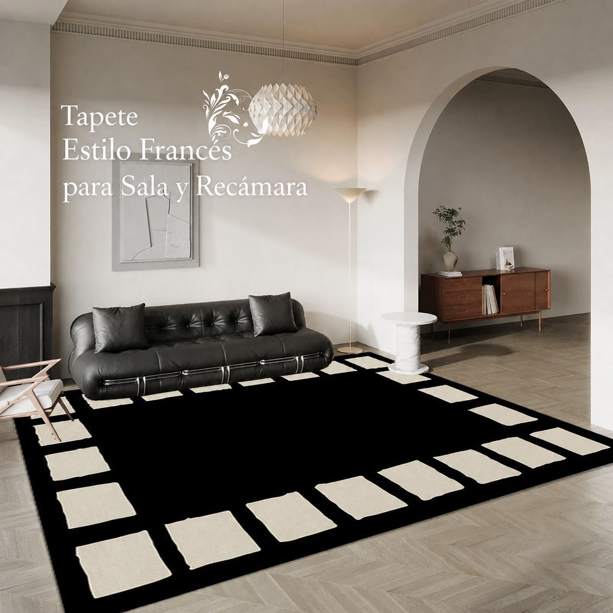Tapete Estilo Francés para Sala y Recámara - 2