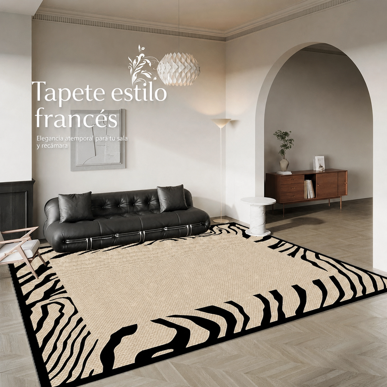 Tapete Estilo Francés para Sala y Recámara - 3
